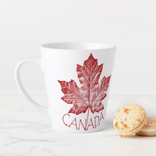 Jumbo Canada Coffee Cup Mug Cool Retro Canada Cup (In Situ)