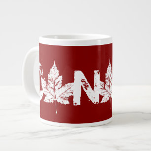 Jumbo Canada Coffee Cup Mug Cool Retro Canada Cup