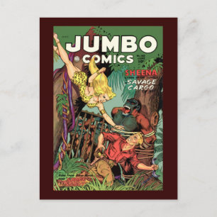 Jumbo Comics No 160 Postcard