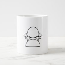 Jumbo cup for the bride