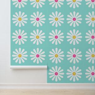 Jumbo daisies Wallpaper
