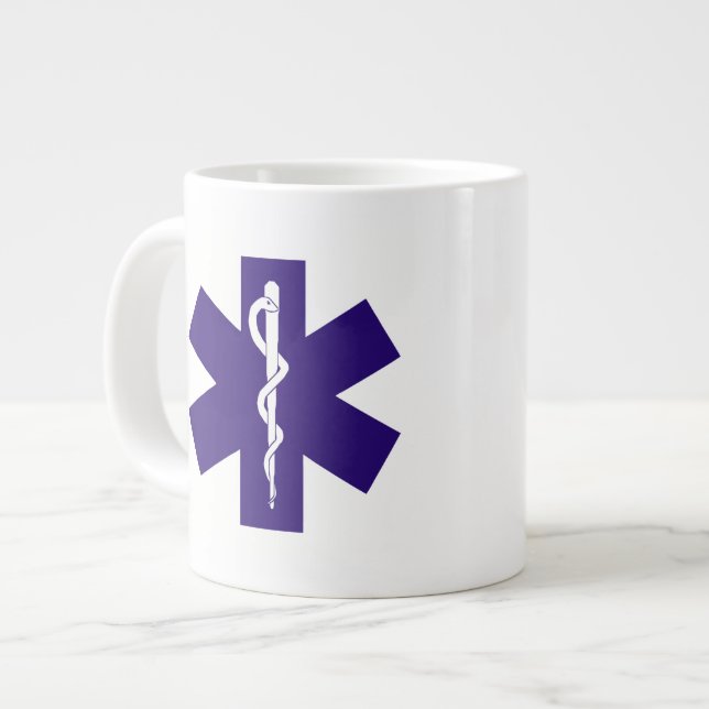 Jumbo EMT Mug (Front Left)
