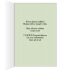 JUMBO Huge Retirement Congratulations Flowers Name