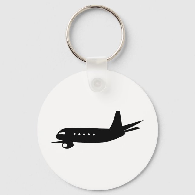 Jumbo Jet Key Ring (Front)