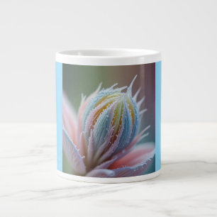 Jumbo Mug, 20oz (Flower Bud-2) Large Coffee Mug