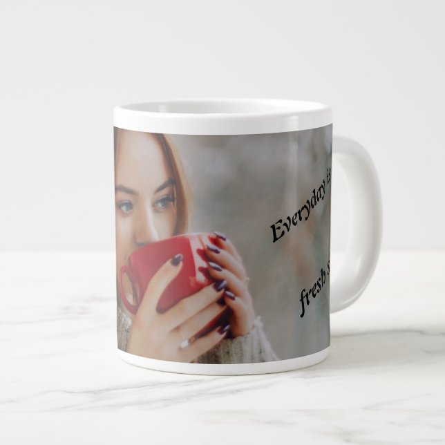 Jumbo mug for every day (Front Right)