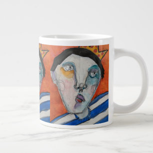 Jumbo Mug - Wrapped in Blue