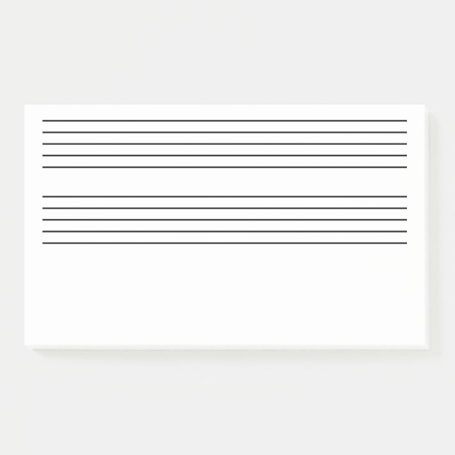 Jumbo Music Notes (Front)