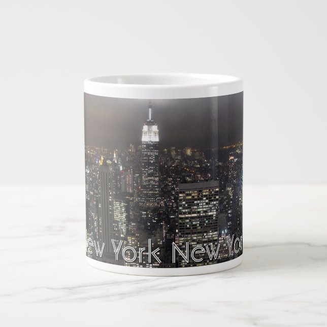 Jumbo New York Coffee Mug NYC Personalised Cup (Front)