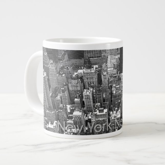 Jumbo New York Coffee Mug NYC Personalised Cup (Front Left)