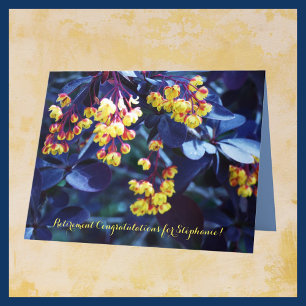 JUMBO Personalised Name Retirement Congratulations Card