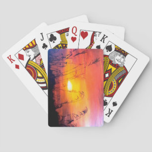 Jumbo playing cards with Original painting