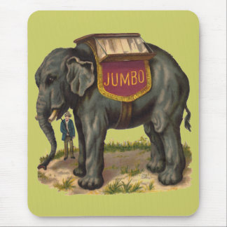 Jumbo, PT Barnum's great elephant Mouse Pad