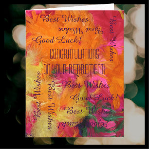 JUMBO Retirement Congratulations from All of Us Card