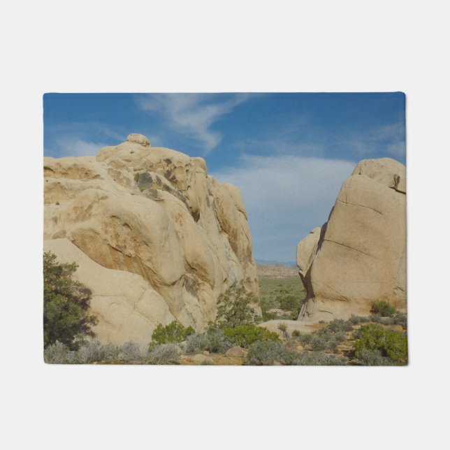 Jumbo Rocks at Joshua Tree National Park Doormat (Front)