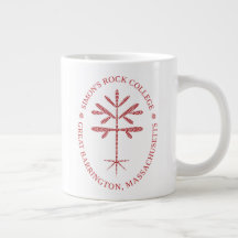 Jumbo Simon's Rock Seal Mug in Red