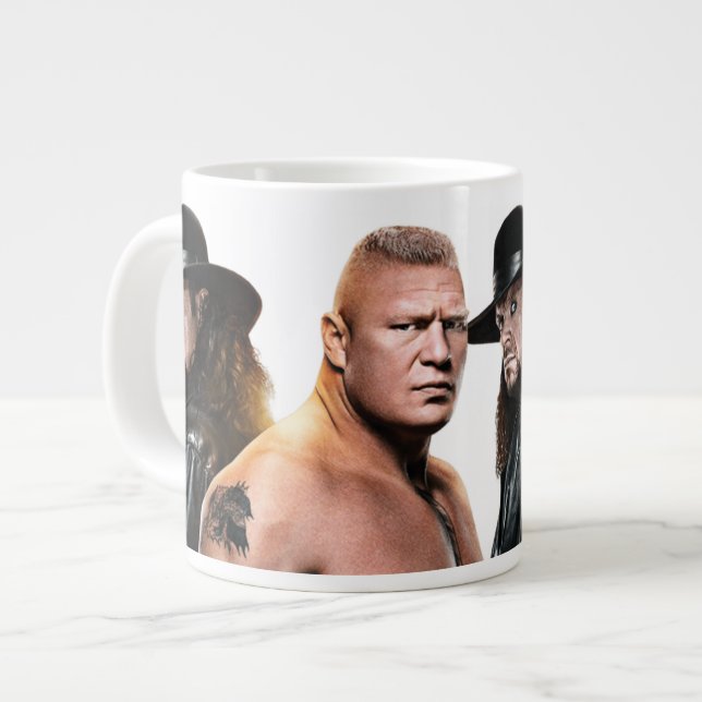 Jumbo Speciality Mug at Brock Lesnar vs Undertaker (Front Left)