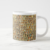 Jumbo Speciality Mug! Unique Stone Motif!