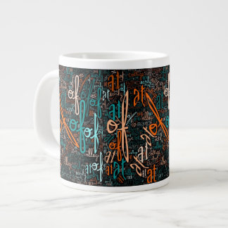Jumbo SR Names Word-cloud Mug by Marla Goldberg