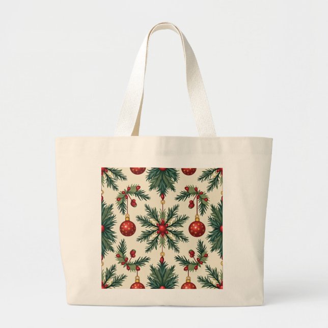 Jumbo Tote bag (christmas) (Front)