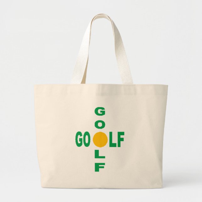 Jumbo  Tote  DESIGN  GOLF (Front)