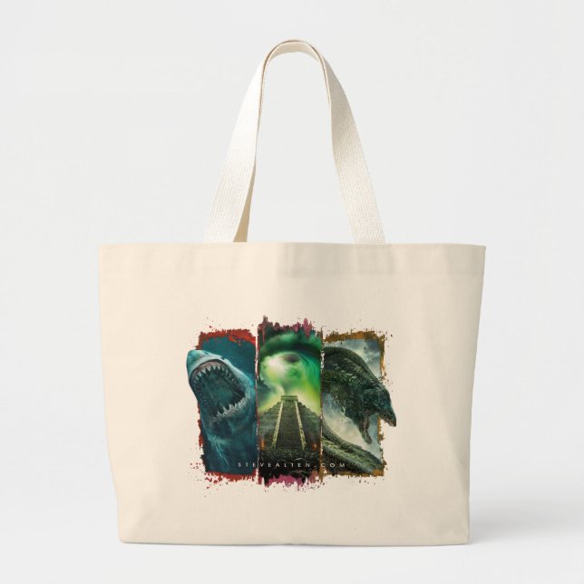 Jumbo Tote | Steve Alten Fan Merchandise (Front)