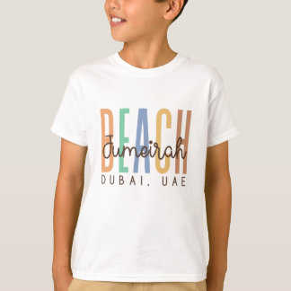 Jumeirah Beach Dubai UAE (Sands) T-Shirt
