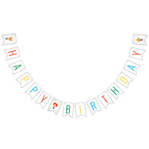 Jump Bounce Play Trampoline Park Party Birthday  Bunting