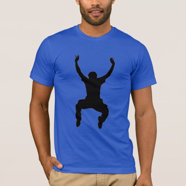 JUMP DANCER T-SHIRTS - CUSTOMIZABLE - DJ - MUSIC (Front)