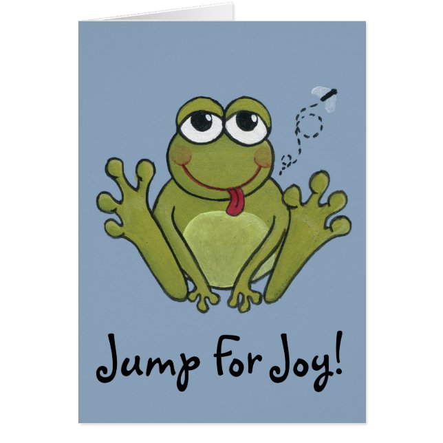 Jump For Joy Card (Front)