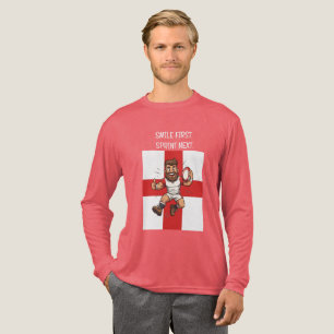 Jump High Play Proud Rugby England Tri-Blend Shirt
