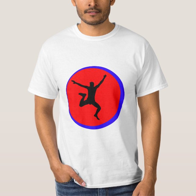 "Jump Icon" Graphic Tee (Front)