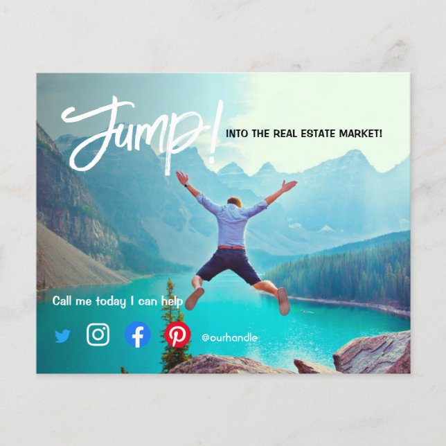 jump into the real estate market selling homes pos flyer (Front)