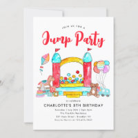 Jump Party Bounce House Trampoline Park Birthday