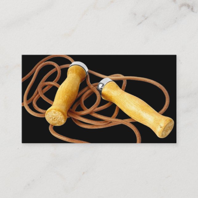 Jump Rope Business Card (Front)