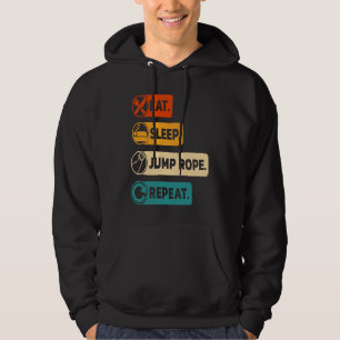Jump Rope Jumping Skipping Roping Jumprope Hoodie