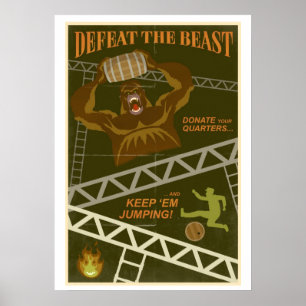 Jump them barrels poster