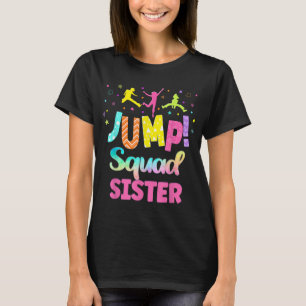 Jump Trampoline Party Mummy Matching Bounce Garden T-Shirt