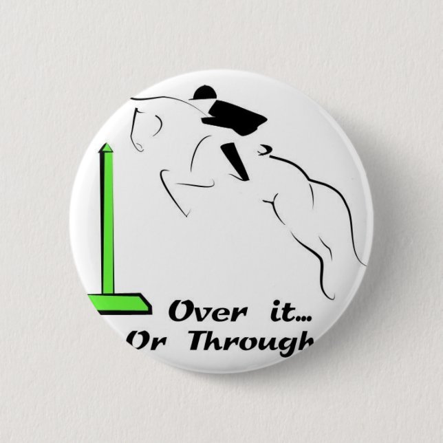 jumper 6 cm round badge (Front)