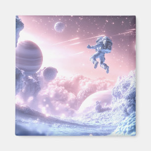 Jumping Astronaut Magnet