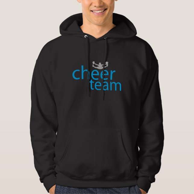 Jumping Cheerleader Team Gear Hoodie (Front)