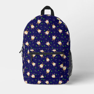 Jumping cupcakes  printed backpack