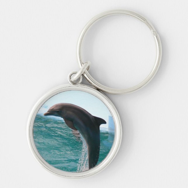 Jumping Dolphin Keychain (Front)