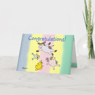 Jumping For Joy Card