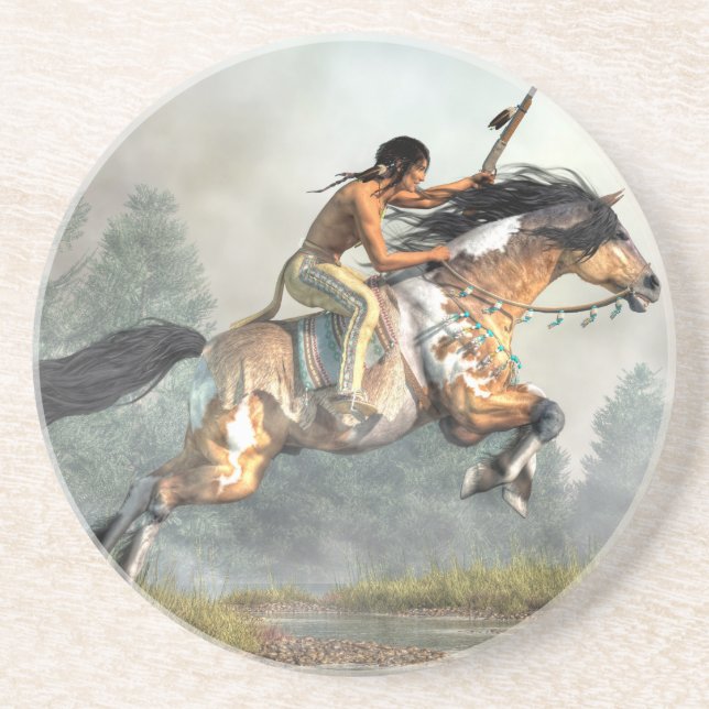 Jumping Horse Coaster (Front)