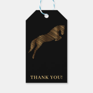 Jumping Horse | Scribble Horse | Horse Trainer Gif Gift Tags