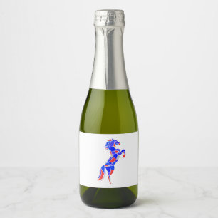 Jumping Horse Sparkling Wine Label