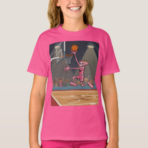 Jumping into Fun with Pink Panther T-Shirt