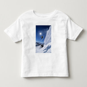 Jumping into Snake Creek Canyon from Clayton 2 Toddler T-Shirt