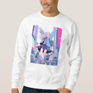 Jumping JK Sweat | Sushi Daughter Sweat Generative Sweatshirt